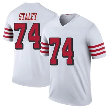 joe staley 49ers jersey