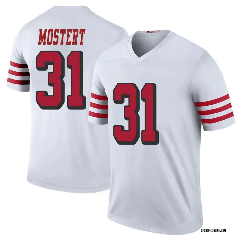 mostert 49ers jersey