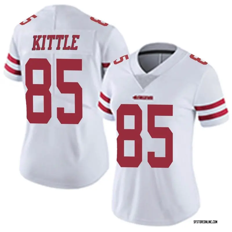 Women S San Francisco 49ers George Kittle White Limited Vapor Untouchable Jersey By Nike
