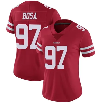 nick bosa jersey black