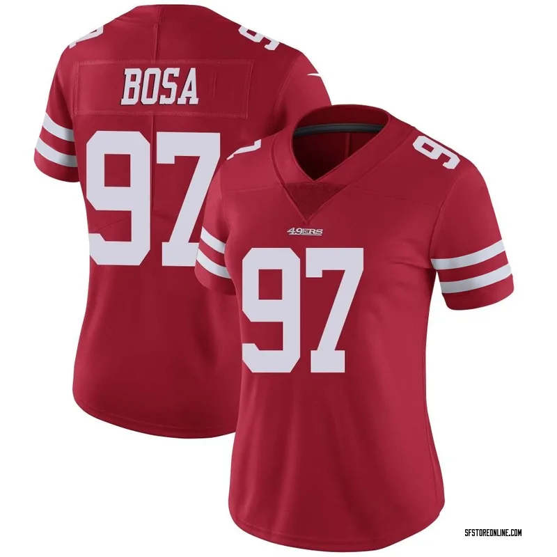 bosa jersey 49ers white