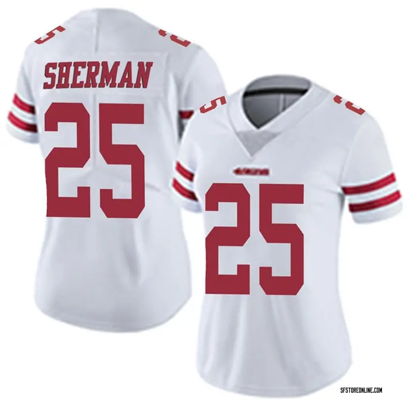 white richard sherman jersey