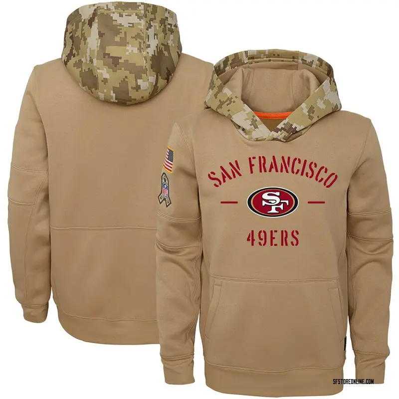 49ers salute hoodie