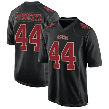 Youth San Francisco 49ers Kyle Juszczyk Black Game Fashion Jersey By Nike