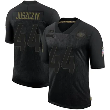Youth San Francisco 49ers Kyle Juszczyk Black Limited 2020 Salute To Service Jersey By Nike