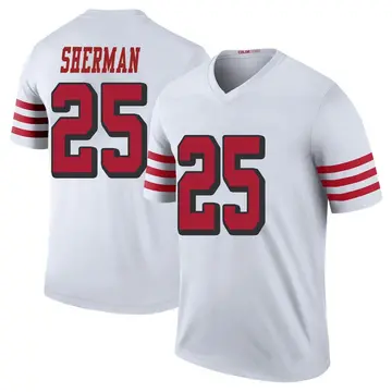 richard sherman black 49ers jersey